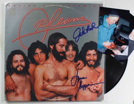 John Hall &amp; Larry Hoppen Signed Autographed &quot;Orleans&quot; Record Album w/ Proof P... - £39.56 GBP