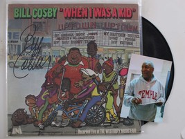 Bill Cosby Signed Autographed &quot;When I Was a Kid&quot; Comedy Record Album w/ Proof... - £46.71 GBP