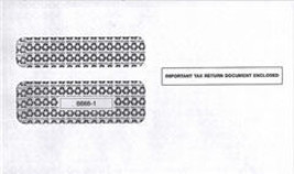 IRS Approved W2 Tax Form Envelope - 5 3/4 X 9 1/4 - $11.50+