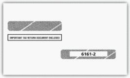 IRS Approved 1099-R 4up Tax Form Envelope - 5 3/4 x 8 3/4 - £12.94 GBP+