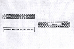 IRS Approved Self Seal Tax Form Envelope - 5 3/4 x 8 3/4 - $16.50+