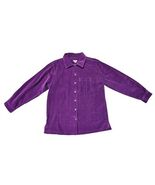 Vintage Corduroy shirt  L.L. Bean shirt wide wale purple corduroy button... - €25,09 EUR