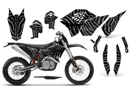 Ktm Graphics Kit Sx Sxf 07-10, Exc Xcf 08-10-11, Xcw 08-10-11 Decals Zcs - £142.37 GBP