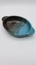 Neher Glazed Pottery Clay in Motion small Ramekin signed Ocean Tide - $7.47