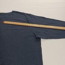 Carhartt K126 NVY Men's Blue Long Sleeve Pocket Workwear Cotton T-Shirt Size 3XL image 11
