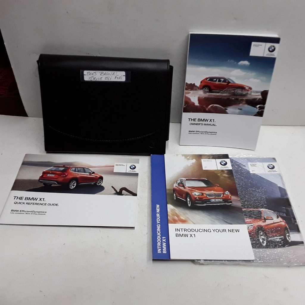 2015 BMW X1 Owners Manual - $49.49