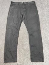 Patagonia Pants Men 36x31 Gray Straight Organic Performance Twill Jeans ... - $29.69