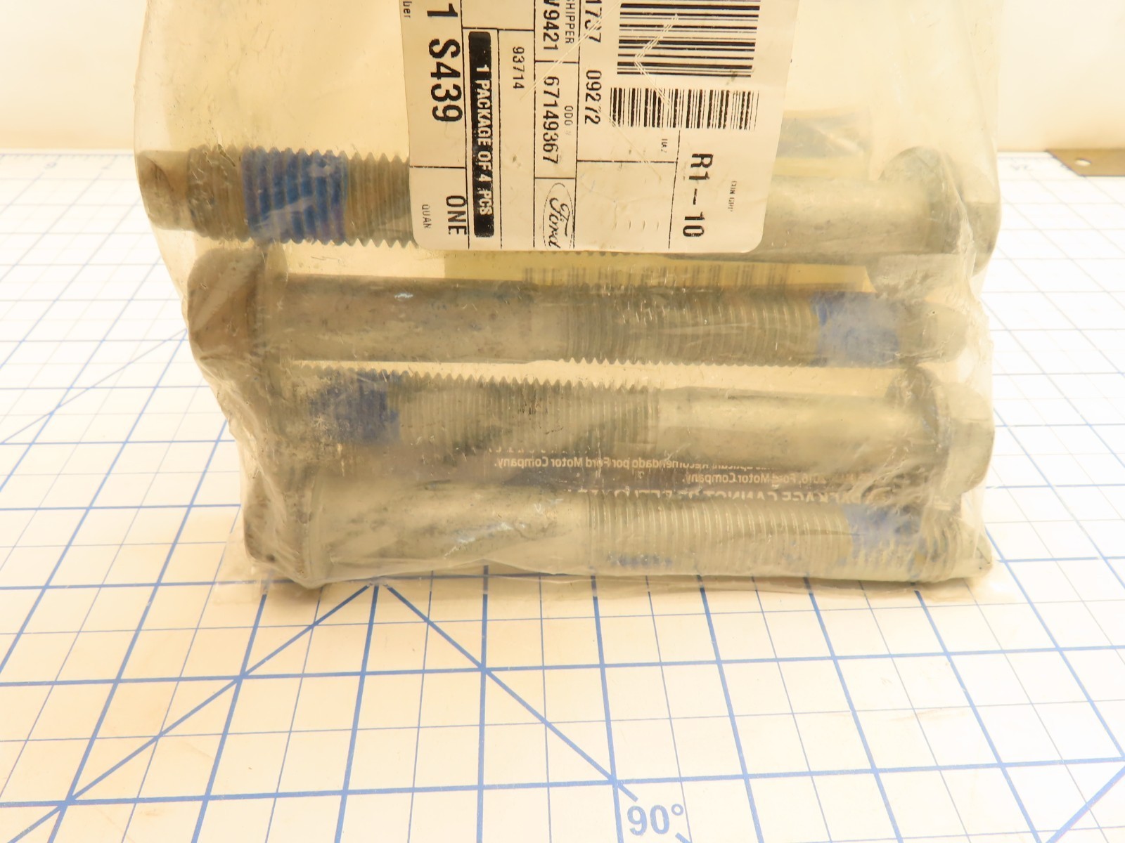 Ford W715211-S439 Engine Mount Bolt 4 Pack Item image 3