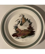 PORTMEIRION Birds of Britain Little Egret 12&quot; Chop Plate Round Platter E... - $54.68 CAD