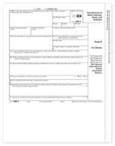 IRS Approved - 1098-C Laser Copy D Tax Form - $21.00+