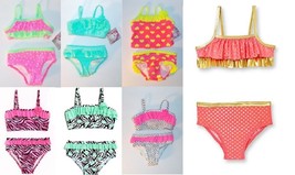 Op Infant Toddler Girls 2 Pc Swimsuit Various Patterns and Sizes  NWT - $16.99