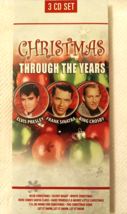 Delta 2002 Christmas Through The Years 3 CD Set (Crosby, Sinatra, Elvis Presley) - £7.98 GBP