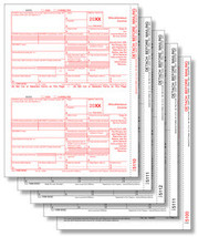 IRS Approved - 1099-MISC 4part Laser Form Set - $20.50+