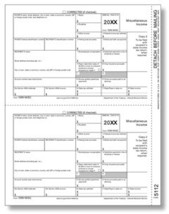 IRS Approved 1099-MISC State Copy 2 for Recipient Tax Form - $14.50+