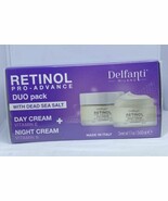 DELFANTI Retinol Pro Advance Dead Sea Salt Vitamin E Set Day Cream + Nig... - €20,56 EUR
