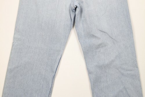 Vintage 90s Nautica Mens 40x32 Distressed Baggy Fit Wide Leg Denim Jeans Blue Item image 13