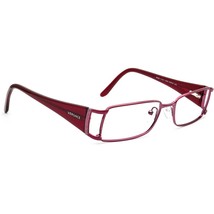 Versace Eyeglasses MOD. 1132 1205 Burgundy Rectangular Frame Italy 50[]1... - $79.99