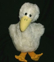 16" Vintage 1983 White Goose Duck Carousel By Guy Stuffed Animal Plush Toy Big - $27.55