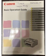Canon FaxPhone L90  Manual (Book Only) - €4,28 EUR Canon FaxPhone L90  Manual (Book Only) - €4,28 EUR