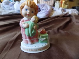 Avon Tender Memories, "God Bless My Dolly", 1990 Figurine - $3.99