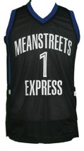 Derrick Rose #1 Mean Streets Express Basketball Jersey Sewn Black Any Size - £27.93 GBP