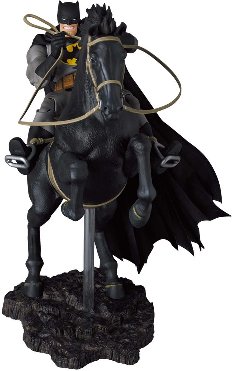 MEDICOM TOY MAFEX No.205 The Dark Knight Returns BATMAN & HORSE  Figure - $165.00