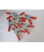 Asst of 7 Heavy Duty Metal  Clamps 6&quot; Used - $5.89