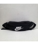 Nike Heritage Black Fanny Pack Hip Waist Pack Belt Crossbody Bag 2 Zip - $325.86 MXN