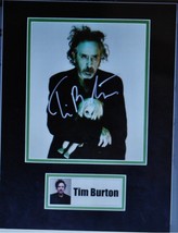 TIM BURTON SIGNED Matted Photo Plaque - Director - Edward Scissorhands - Planet  - £227.26 GBP