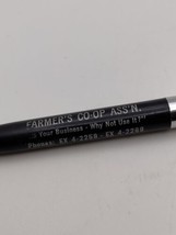 VTG Mechanical Pencil Farmers Co-Op El Dorado OK Perpetual Calendar - £19.32 GBP