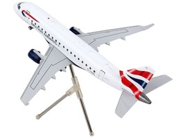 Embraer ERJ-170 Commercial Aircraft &quot;British Airways&quot; White with Striped Tail &quot; - £86.62 GBP