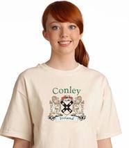 Conley Irish Coat of arms tee Shirt in Natural - £12.72 GBP+