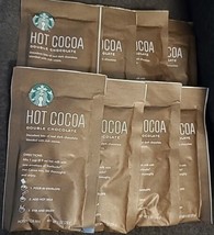 8 Packets Starbucks Hot Cocoa DOUBLE CHOCOLATE 6 Oz (NO BOX) (N06) - $15.83