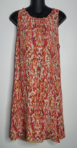 Sundance Womens Dress Medium Sleeveless 100% Silk Floral Multicolor Sund... - $34.99