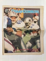 Dallas Cowboys Weekly Newspaper October 10 1992 Vol 18 #17 Daryl Johnston - £10.61 GBP