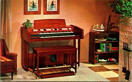 1963 Conn Organ Advertising Martin Music Pueblo Colorado CO Chrome Postcard B4 - £7.70 GBP