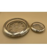 Lot Of 2 Frank M. Whiting Sterling Silver 7” Wine Bottle Coaster &amp; 3 3/4” - $1,029.68 MXN