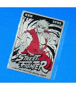 SDCC 2021 UDON Street Fighter Ken SF05 Limited Edition Metal Card CAPCOM - £47.36 GBP