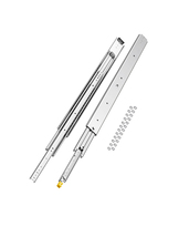 VEVOR 1 Pair Full Extension Drawer Slides 40 in, 500 lbs Load, Ball Bearing - $65.99