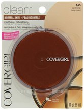 CoverGirl Clean Pressed Powder Warm Beige 145, 0.39-Ounce Pan (Pack of 2) - £15.65 GBP