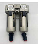 SMC NAFM3000-N02D Mist Separator 0.30 W/NAFD3000–N03D Micro Filter 0.01  - $72.90