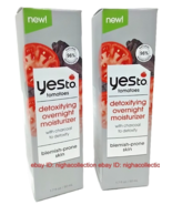 ( 2) YesToTomatoes Detoxifying Overnight Moisturizer Blemish-Prone Skin ... - $27.76 CAD
