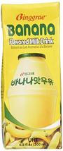Binggrae Banana Flavor Milk 6 Pack - SET OF 2 - £29.19 GBP