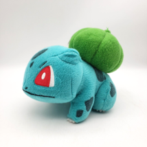 Pokemon BULBASAUR Grass/Poison Type 5&quot; Plush Toy Stuffed Animal Tomy 2016 - $238.96 MXN