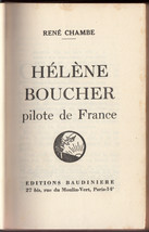 1937 Hélène Boucher René Chambe Biography Women World Record Pilot Aviation Rare - £177.35 GBP