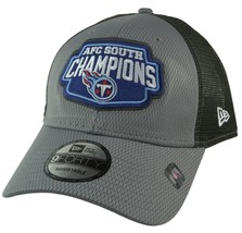 Tennessee Titans New Era 9FORTY NFC North Champions 2Tone Gray NFL Hat  - £16.40 GBP