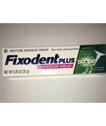 Fixodent Plus Scope Denture Adhesive Cream Superior Hold 0.35 OZ-RARE-SH... - €16,02 EUR