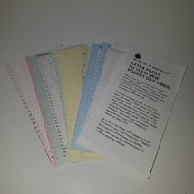 Pocket Day-Timer Extra Pages Spiral 6.5&quot; X 3.5&quot; Open Package / Never Used - £9.94 GBP