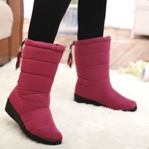 Women Boots Women&#39;s Winter Shoes Keep Warm Shoes Woman Waterproof Ladies Snow Bo - £30.98 GBP