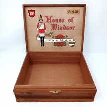 Vintage House of Windsor Palmas Cedar Wood Cigar Box 15 Cents / 7 for $1 - $18.95